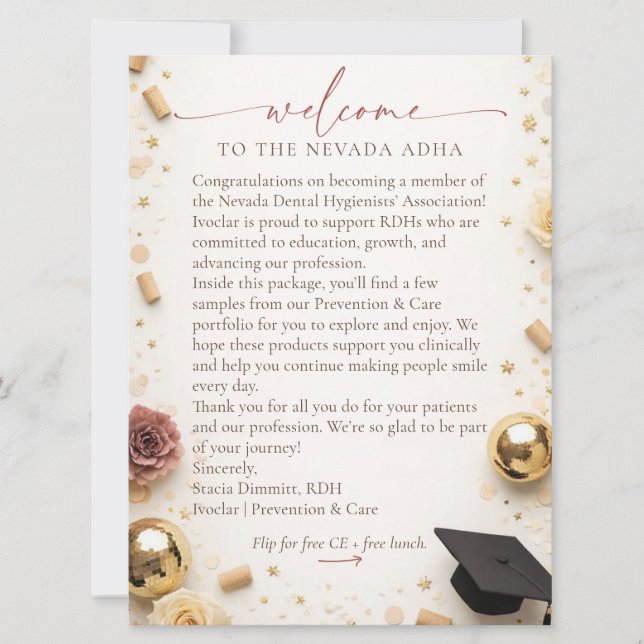 Tarjeta personalizada para Ivoclar (Anverso)