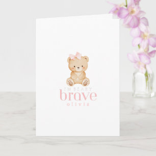 tarjeta personalizada para niños con cáncer infant