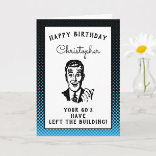 Tarjeta Personalizado 70º cumpleaños sobre la colina Graci