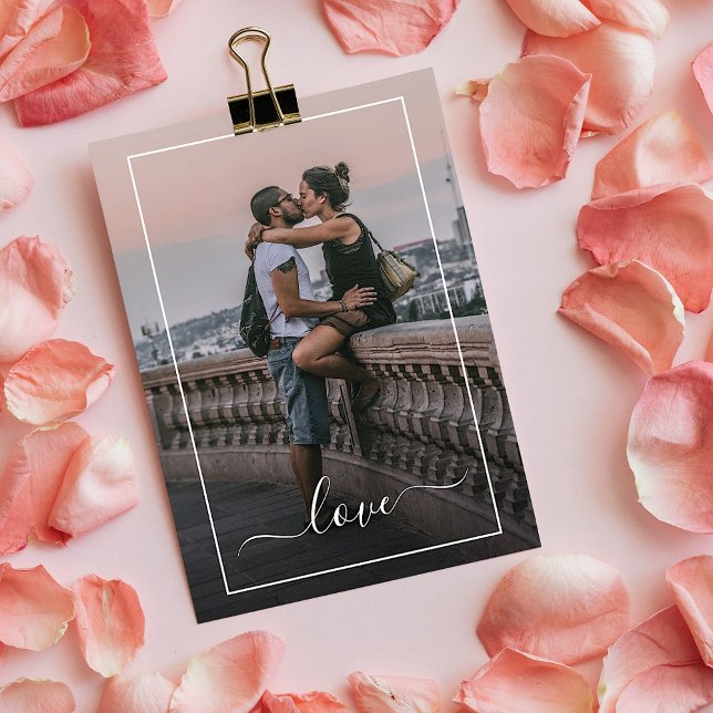 Tarjeta Personalizado Amantes Imagen Y Simple Cita De Amor (Subido por el creador)