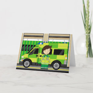 Tarjeta Personalizado Ambulancia y EMT