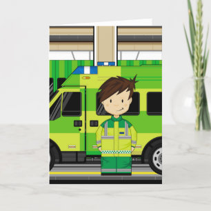 Tarjeta Personalizado Ambulancia y EMT