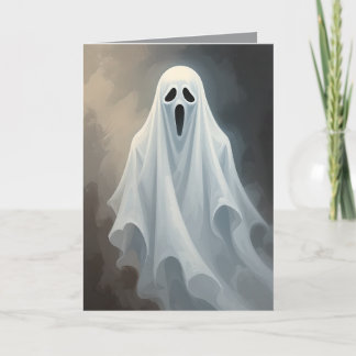 Tarjeta Personalizado Blank Halloween | Diseño de fantasma