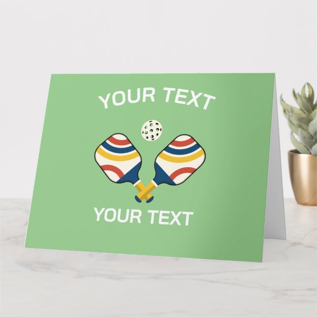 Tarjeta Personalizado de baloncesto (Planta pequeña)