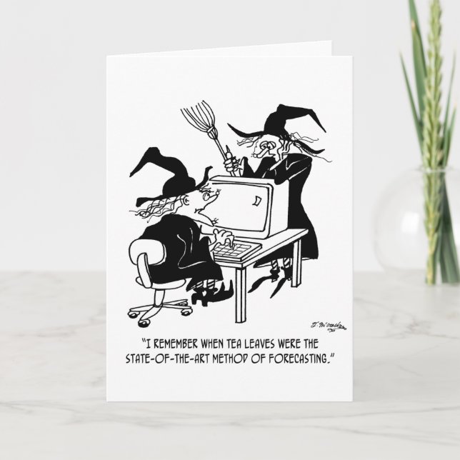 Tarjeta Personalizado de Brujas 4864 (Anverso)