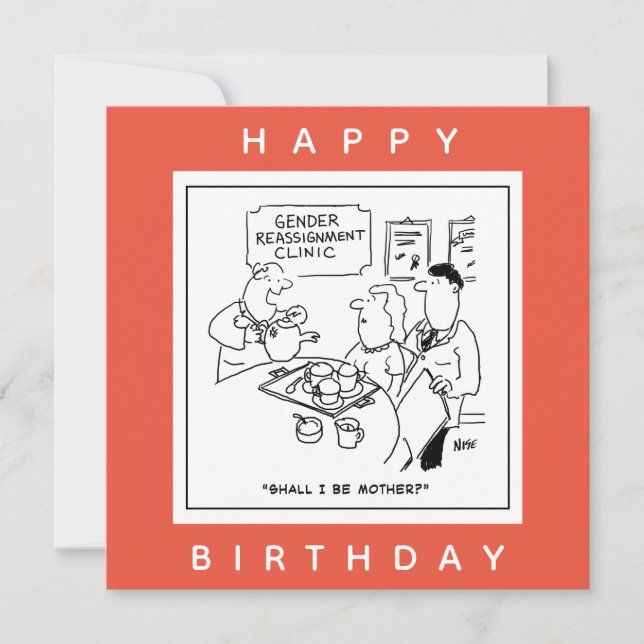 Tarjeta Personalizado de Clínica de Reasignación de Género (Anverso)