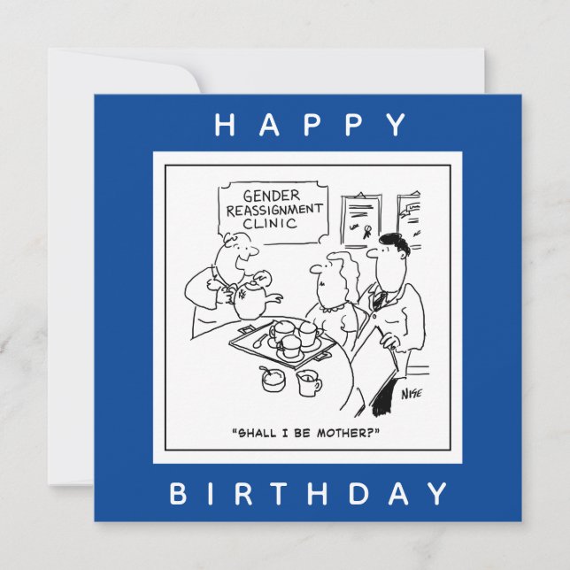 Tarjeta Personalizado de Clínica de Reasignación de Género (Anverso)