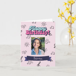 Tarjeta Personalizado de cumpleaños feliz foto