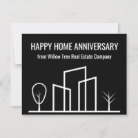 Personalizado de empresa inmobiliaria feliz aniver