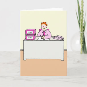 Tarjeta Personalizado de felicitaciones por nuevo trabajo 