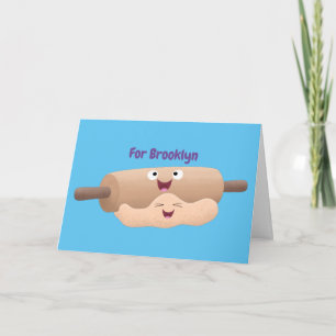 Tarjeta Personalizado de horneado de rodillos y pasta de m