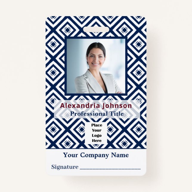Tarjeta Personalizado de identificación de fotogra (Anverso)