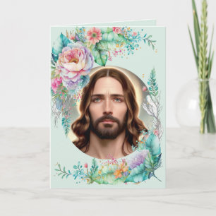 Tarjeta Personalizado de la oración de la curación se recu