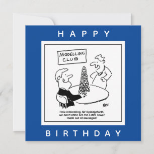 Tarjeta Personalizado de la Torre Eiffel