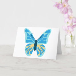 Tarjeta Personalizado de mariposa Gráfico de color