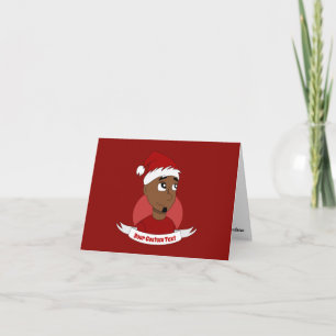 Tarjeta Personalizado de Navidades sonrientes