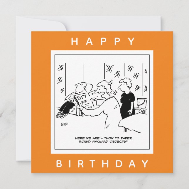 Tarjeta Personalizado de objetos incómodos redondeados de  (Anverso)