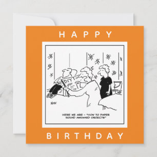 Tarjeta Personalizado de objetos incómodos redondeados de 