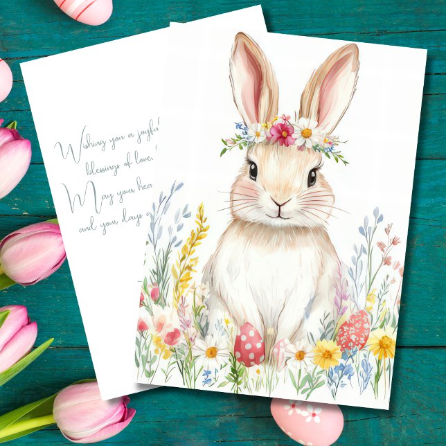 Tarjeta personalizado de Pascua con huevos de Pasc (Subido por el creador)