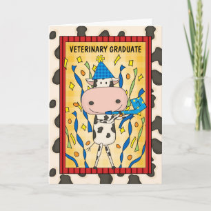 Tarjeta Personalizado de posgrado de medicina veterinaria