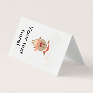 Tarjeta Personalizado de renos malcriados
