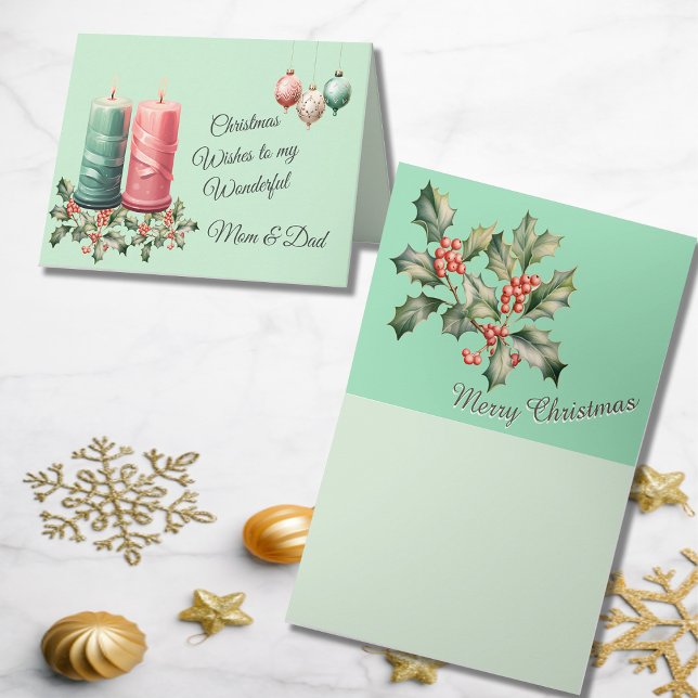 Tarjeta Personalizado de saludos de Navidad (Subido por el creador)