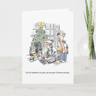 Tarjeta personalizado de vacaciones/Navidades humo