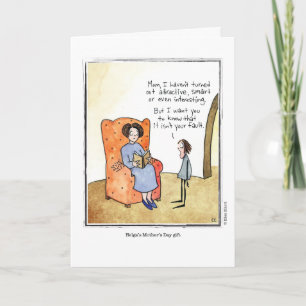 Tarjeta PERSONALIZADO del DÍA DE LA MADRE por Ellen Elliot