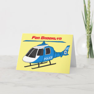 Tarjeta Personalizado del helicóptero del helicóptero del 