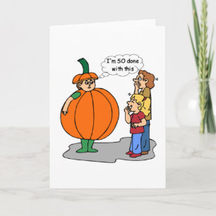 Tarjeta Personalizado divertida de Halloween