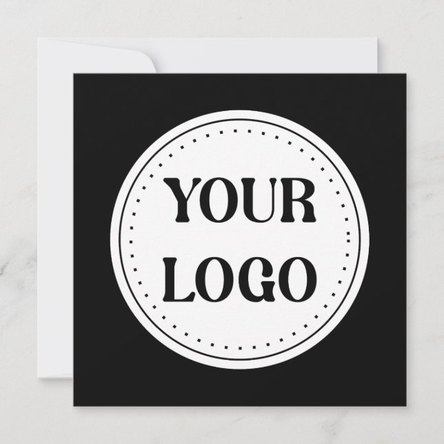 Tarjeta Personalizado, elegante, moderno y minimalista (Anverso)