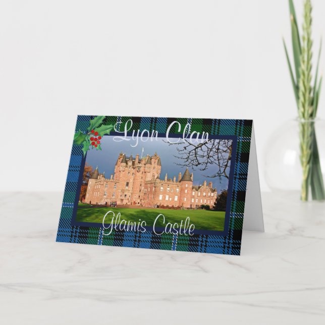 Tarjeta Personalizado fotográfico Lyon Scottish Clan Glami (Anverso)