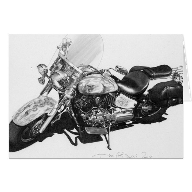 tarjeta personalizado Harley (Anverso (Horizontal))
