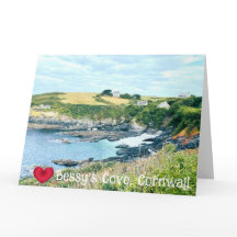 Personalizado Heart Bessys Cove Penzance Cornwall