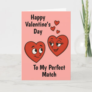Tarjeta Personalizado lindo El día de San Valentín de los