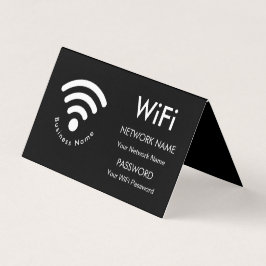 Tarjeta Personalizado Marca nombre comercial Wifi Detalles