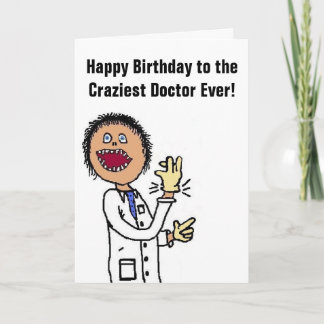 Tarjeta Personalizado Médica gracioso