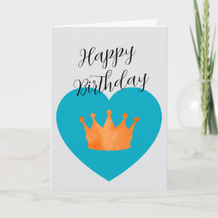 Tarjeta Personalizado Mínimo Geométrico Moderno Cumpleaños