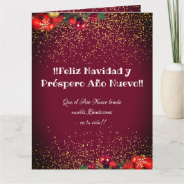 Tarjeta Personalizado moderno fotografía Navidades Feliz N