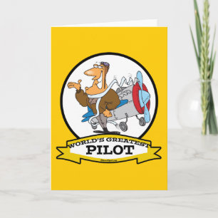 TARJETA PERSONALIZADO MUNDIAL DE HOMBRES PILOTO II