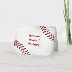 Tarjeta Personalizado Nombre del equipo Cumpleaños Gran Gr