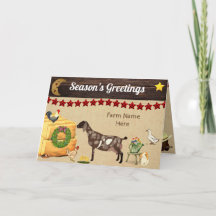 Personalizado - País Navidades Granja de cabra nub