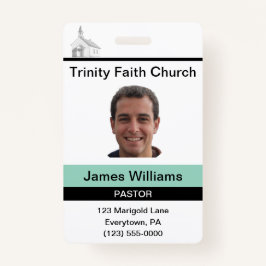 Tarjeta Personalizado Pastor
