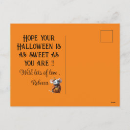 tarjeta personalizado personalizada de halloween c