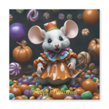 tarjeta personalizado personalizada de halloween c
