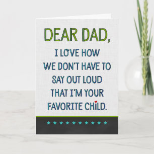 Tarjeta Personalizado querido papá