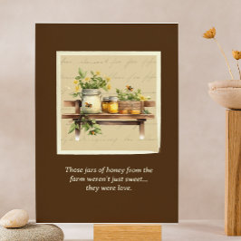 Tarjeta Personalizado Script Floral Family Receta Mamá Día