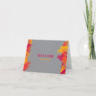 Tarjeta Personalizado simple Elegante Bienvenido al equipo