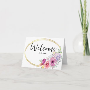Tarjeta Personalizado simple Elegante Bienvenido al equipo