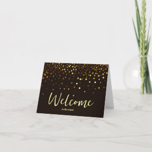 Tarjeta Personalizado simple Elegante Bienvenido al equipo